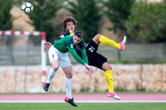 Jablonecs Lukas Masopust och Hammarbys Neto Borges