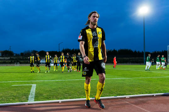 Hammarbys Björn Paulsen deppar