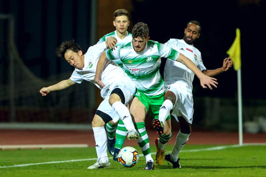 Bläddra bland fler bilder av Fotboll, Träningsmatch, Shamrock Rovers - Dalkurd