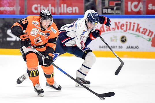 Karlskronas Emil Larsson och Linköpings Fredrik Karlström