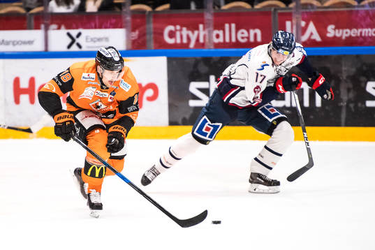 Karlskronas Emil Larsson och Linköpings Fredrik Karlström