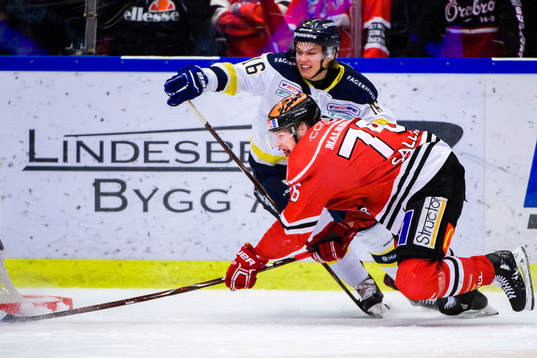 s Tom Hedberg och Örebros Jere Sallinen