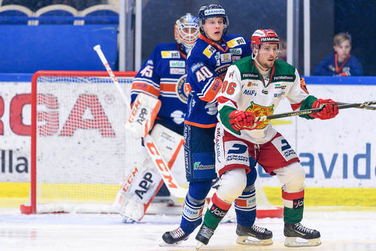 Växjös Elias Pettersson och Moras Mathias Bromé