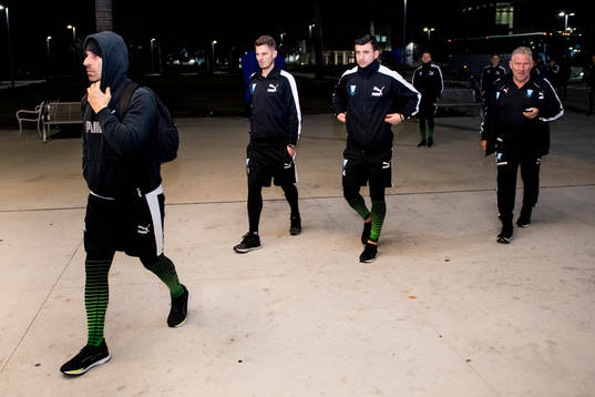 Malmö FFs massör Greger Andrijevski, Markus Rosenberg,
