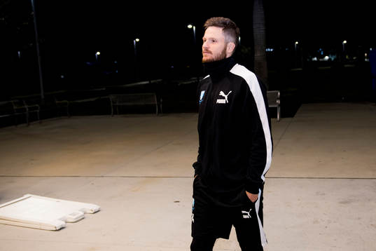 Malmö FFs Lasse Nielsen ankommer till IMG Academy