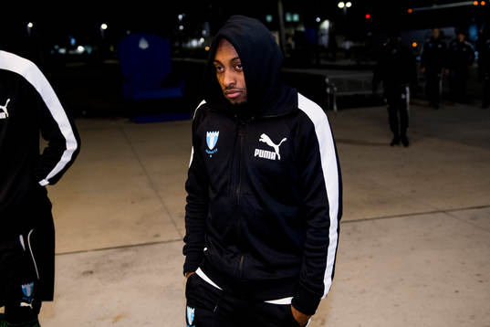 Malmö FFs Fouad Bachirou ankommer till IMG Academy