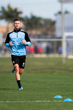 Malmö FFs Arnór Ingvi Traustason kör rehab