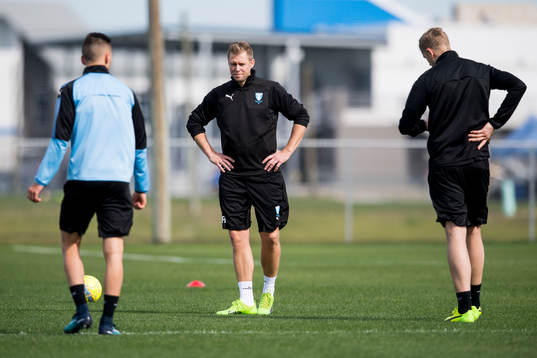 Malmö FFs Arnór Ingvi Traustason kör rehab