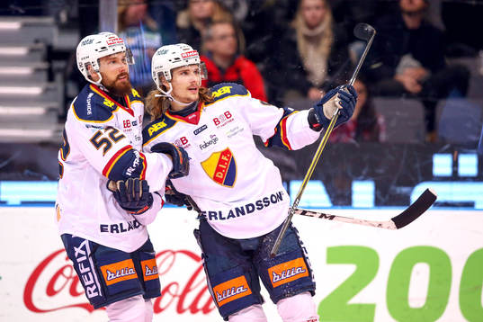 Djurgårdens Axel Jonsson Fjällby jublar