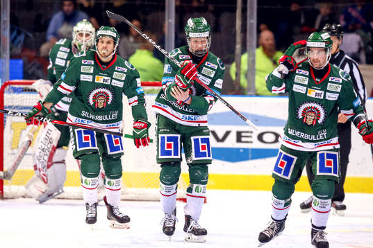 Frölundas Sebastian Stålberg, Rasmus Dahlin och Adam