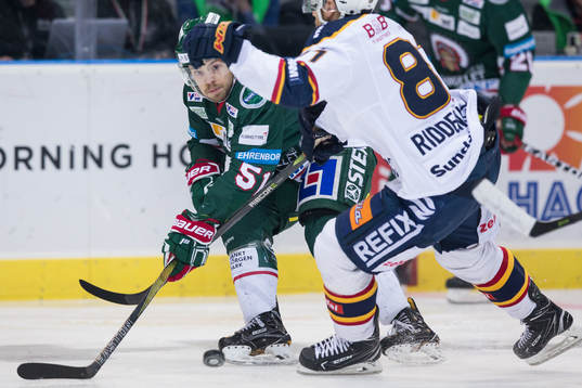 Frölundas Mats Rosseli Olsen och Djurgårdens Calle