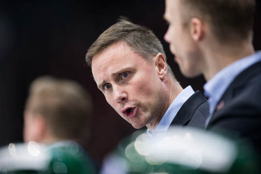 Frölundas tränare Roger Rönnberg
