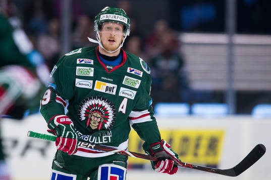 Frölundas Simon Hjalmarsson deppar