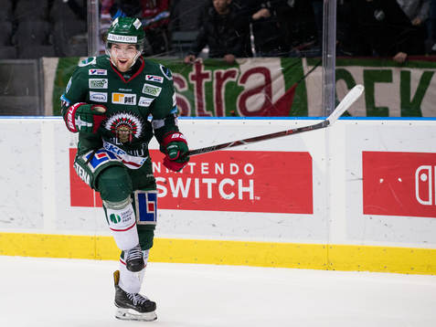 Frölundas Ponthus Westerholm jublar