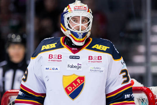 Djurgårdens målvakt Adam Reideborn