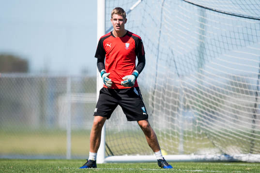 Malmö FFs målvakt Mathias Nilsson