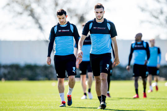 Malmö FFs Behrang Safari och Egzon Binaku