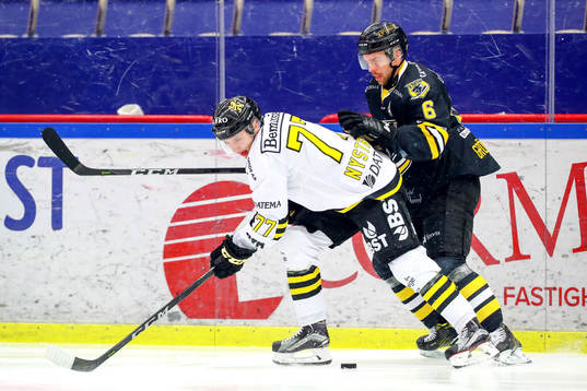 s Erik Nyström och Panterns Anders Grönlund