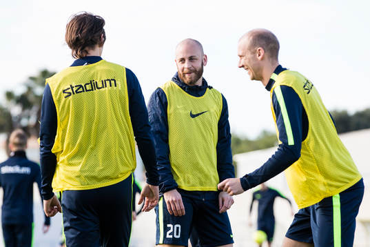 Norrköpings Simon Thern, Daniel Sjölund och Andreas