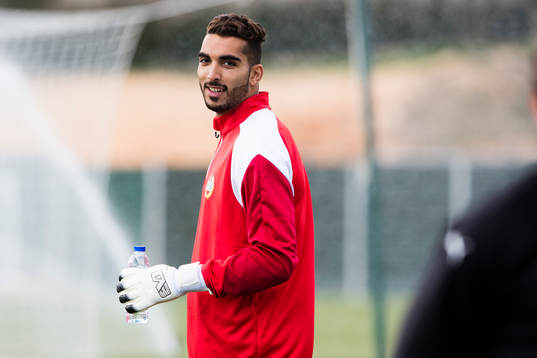 Målvakt Yusuf Habib Mansoor