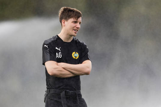 Hammarbys medicinske massageterapeut Andreas Gavelius