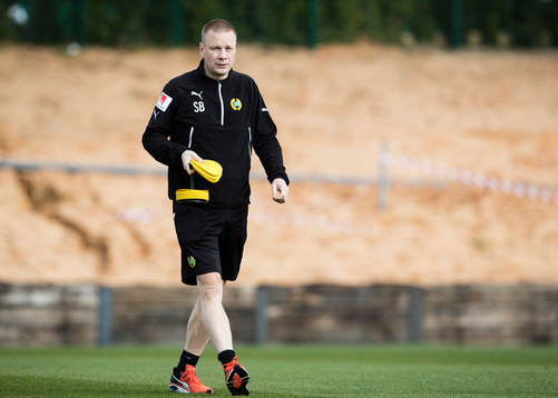 Hammarbys tränare Stefan Billborn