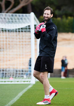 Hammarbys målvakt Johan Wiland