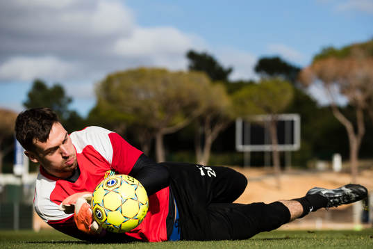 Hammarbys målvakt Davor Blazevic