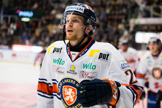 Växjös Brendan Shinnimin jublar