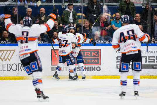Växjös Tuomas Kiiskinen, Oliver Bohm, Robert Rosén