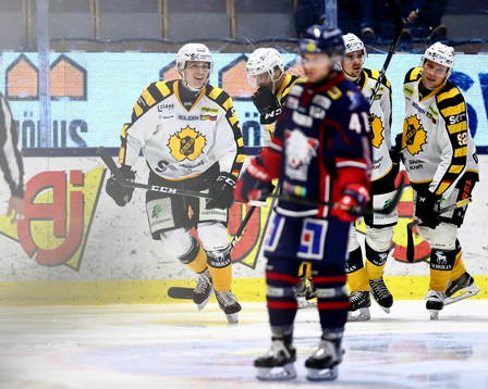 Skellefteås Henrik Hetta jublar