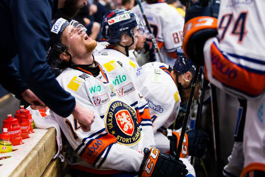 Växjös Brendan Shinnimin har ont