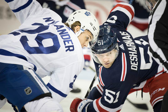 William Nylander och David Desharnais