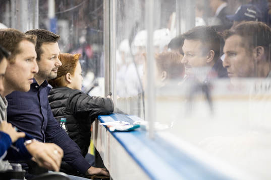 under ishockeymatchen i NHL mellan New York Rangers och
