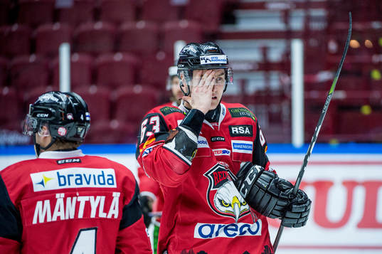 Malmö Redhawks Fredrik Händemark deppar
