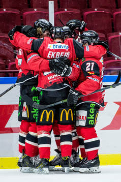 Malmö Redhawks Stefan Warg, Axel Wemmenborn, Frederik