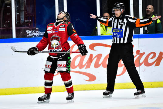 Malmö Redhawks Johan Olofsson deppar