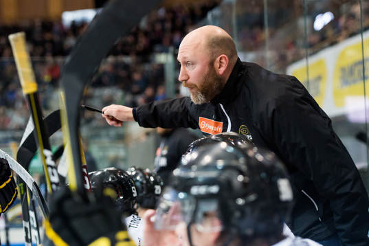Pål Kristian Gulbrandsen, head coach of Stavanger Oilers