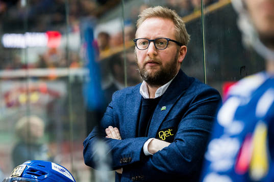 Fredrik Söderström, head coach of Storhamar