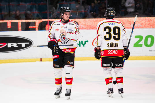 Luleås Oscar Engsund och Pontus Själin deppar