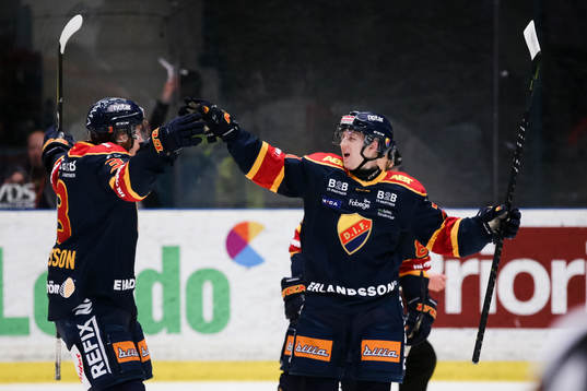 Djurgårdens Jonathan Davidsson jublar