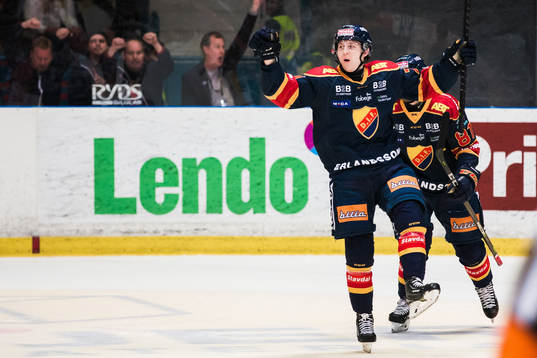 Djurgårdens Jonathan Davidsson jublar