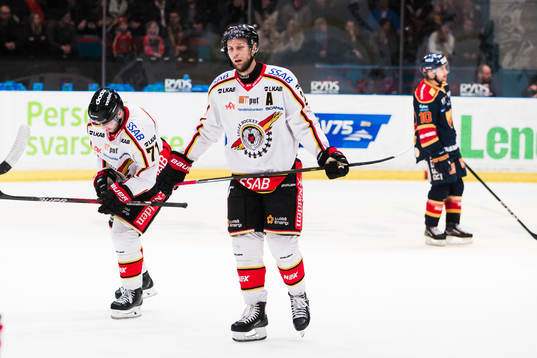 Luleås Patrick Cehlin och Johan Harju deppar