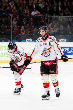 Luleås Patrick Cehlin och Johan Harju deppar