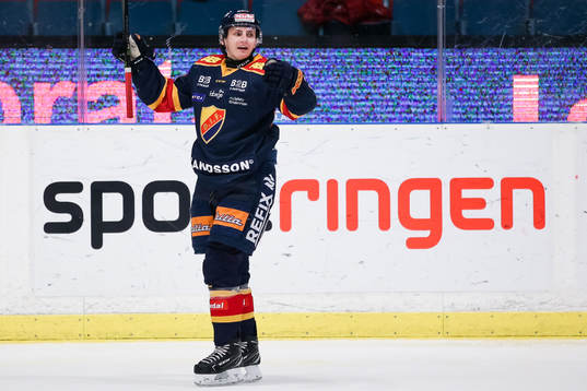 Djurgårdens Markus Ljungh jublar