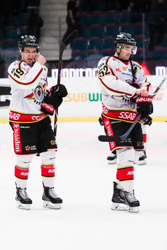 Luleås Karl Fabricius och Joonas Jalvanti deppar