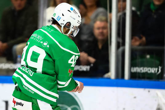 Rögles Sebastian Collberg lämnar isen