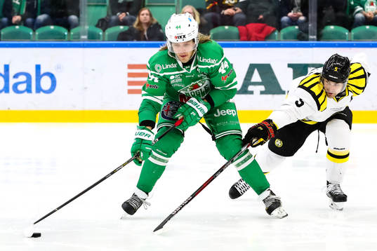 Rögles Olle Liss och Brynäs Lukas Kilström