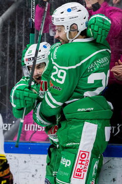 Rögles Kevin Gagné jublar