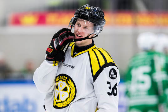 Brynäs Linus Ölund deppar